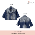 เสื้อยีนส์แขนสั้น Size 34